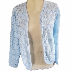 Vintage English Village Cardigan